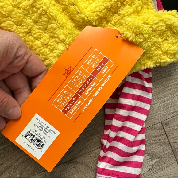 NEW Halloween Costume Infant Pineapple Size 0-6 month - Picture 4 of 4